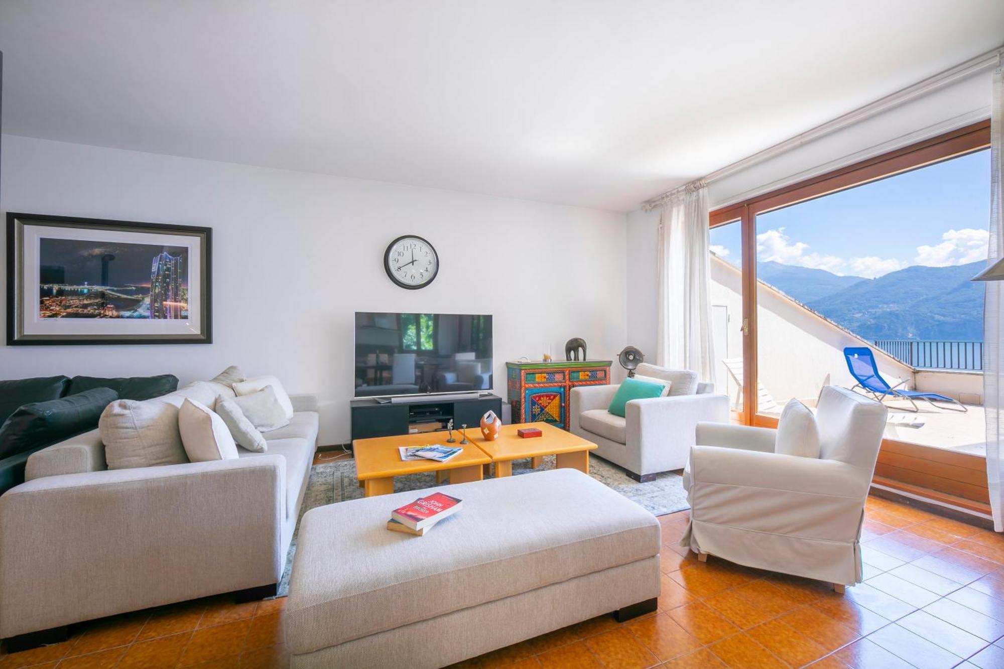 Bella Menaggio Terrazzo Appartement Buitenkant foto